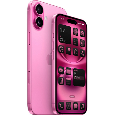 Смартфон Apple iPhone 16 Plus 128 ГБ розовый
